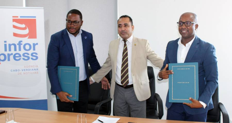 Protocolo de Cooperação entre a Agência cabo-verdiana de Notícias (Inforpress) e o Instituto do Arquivo Nacional de Cabo Verde (IANCV)