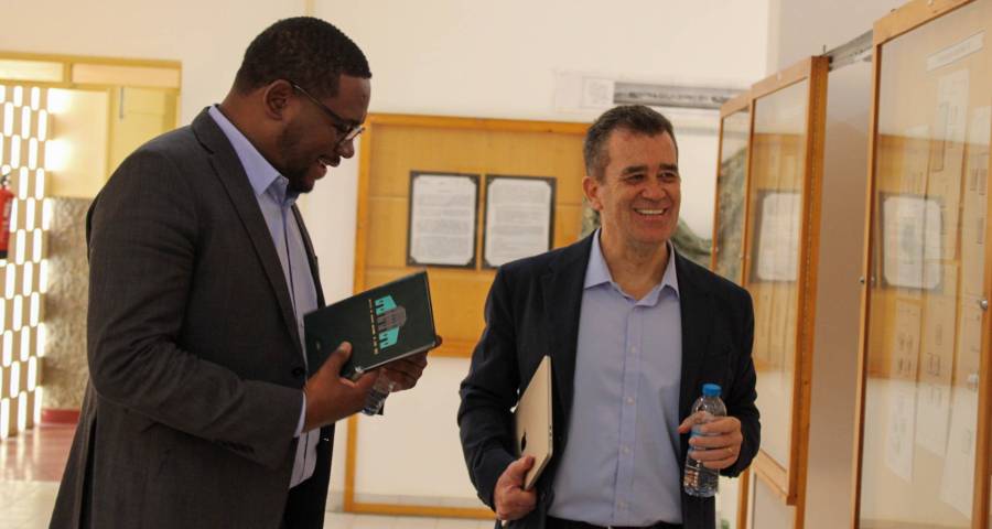 IANCV recebe visita do Gestor de Relações de Campo e Operações do FamilySearch