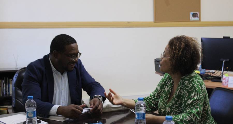 IANCV recebe visita da Chefe da Secção para os Pequenos Estados Insulares da UNESCO