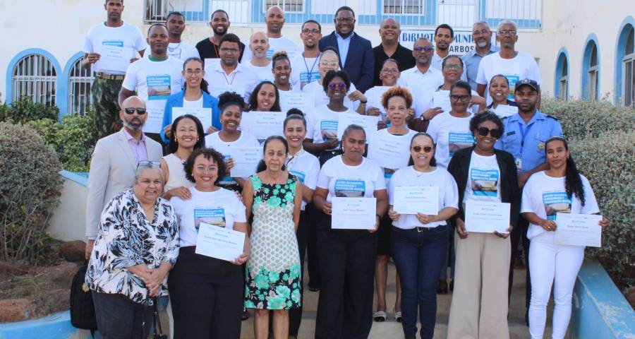 Encerramento da Formação na ilha do Sal